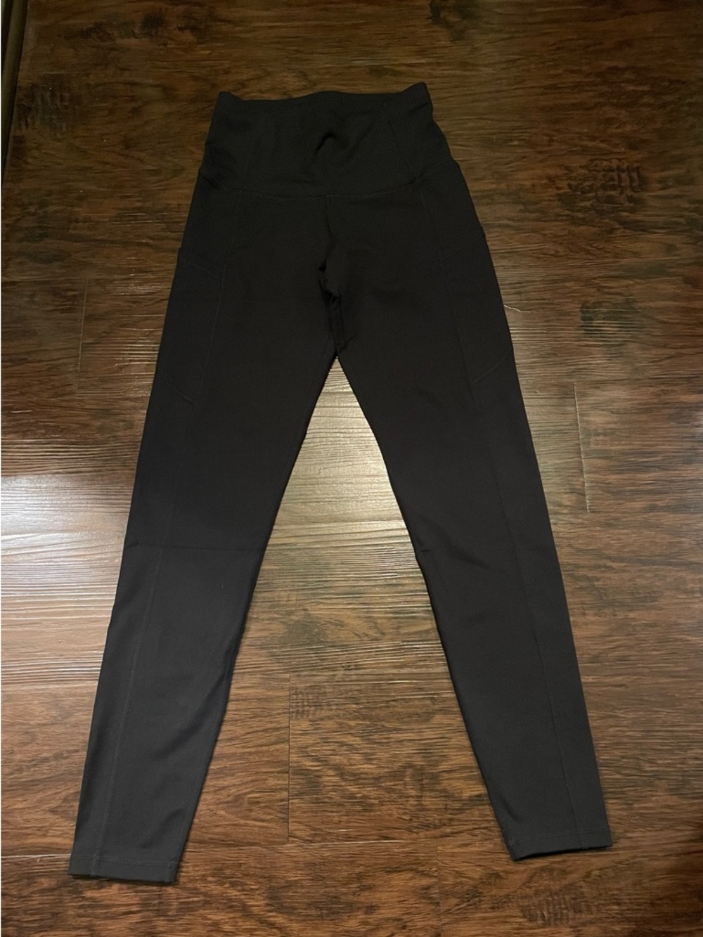 Black High-Waist Performance Leggings